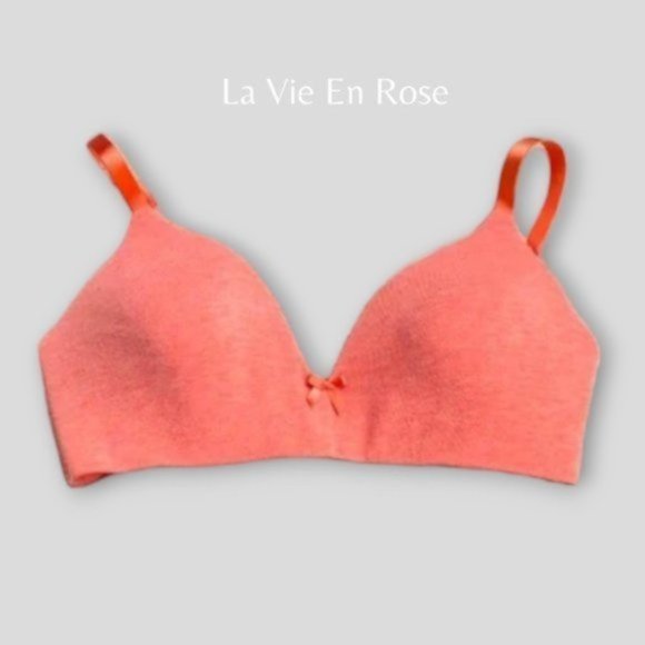 La Vie En Rose Wireless Bra 36 C Like New - Picture 2 of 11